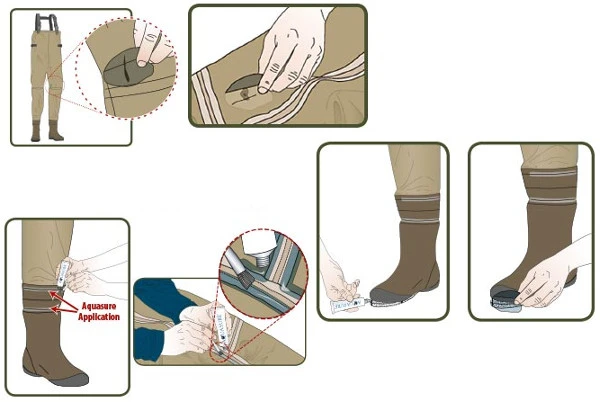 Ragot Repair Kit Aquasure, Voor Het Repareren Van Waadpakken En Laarzen! 1 Ragot Repair Kit Aquasure, Voor Het Repareren Van Waadpakken En Laarzen!