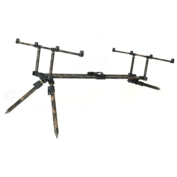 Fox Horizon Duo Camo 4 Rod Pod Incl. 2 X 36" Long Legs 5 Fox Horizon Duo Camo 4 Rod Pod Incl. 2 X 36" Long Legs - Afbeelding 5