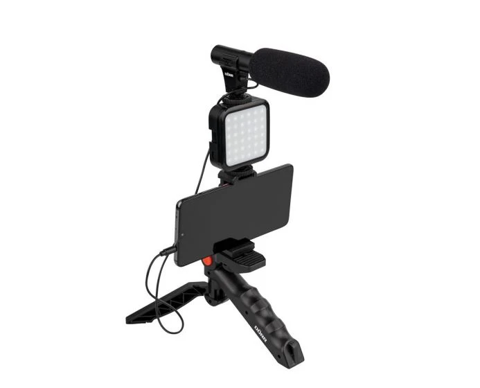 DÖRR VL5 Vlogging Kit Met Microfoon 1 DÖRR VL5 Vlogging Kit Met Microfoon