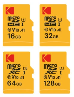 Kodak MicroSDXC 128GB Class10 U1 V10 W/adapter
