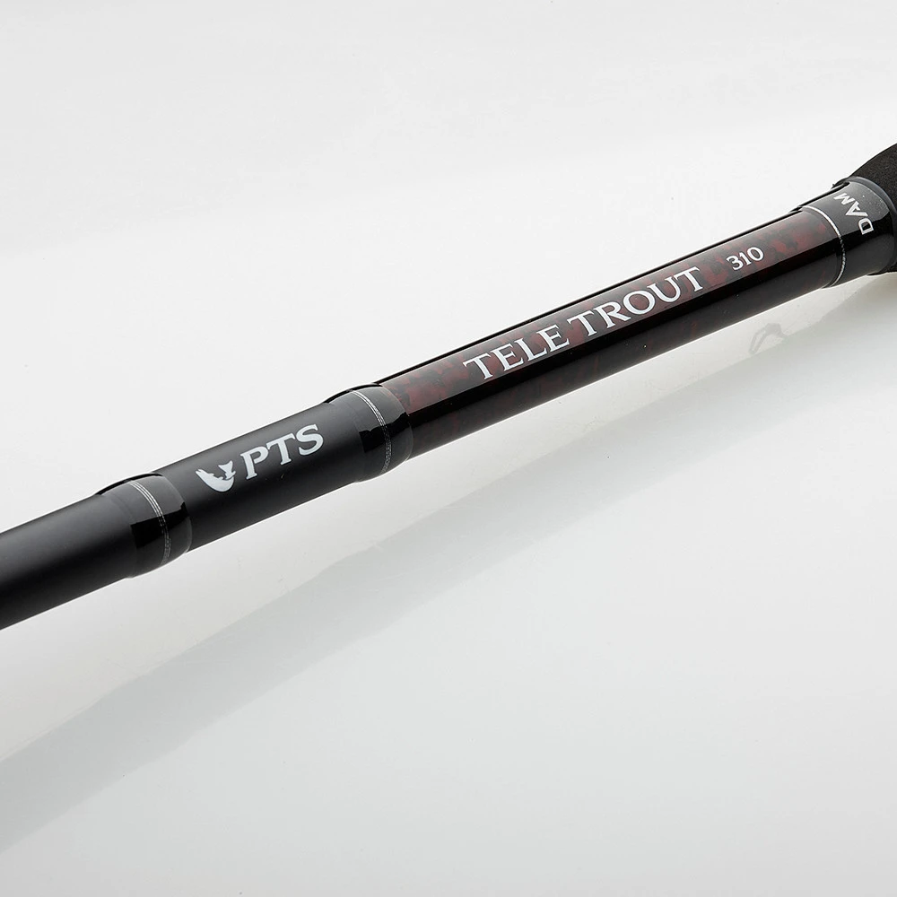 DAM PTS II Tele Trout 3,10m Telescopische Forelhengel 1 DAM PTS II Tele Trout 3,10m Telescopische Forelhengel