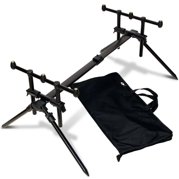 NGT Quickfish 3-Rod Pod Inclusief Draagtas 4 NGT Quickfish 3-Rod Pod Inclusief Draagtas - Afbeelding 4