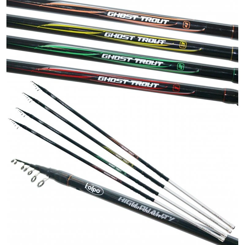 Kolpo Ghost Trout 3,90m 2-10gr 126cm (Tele) 3 Kolpo Ghost Trout 3,90m 2-10gr 126cm (Tele) - Afbeelding 3