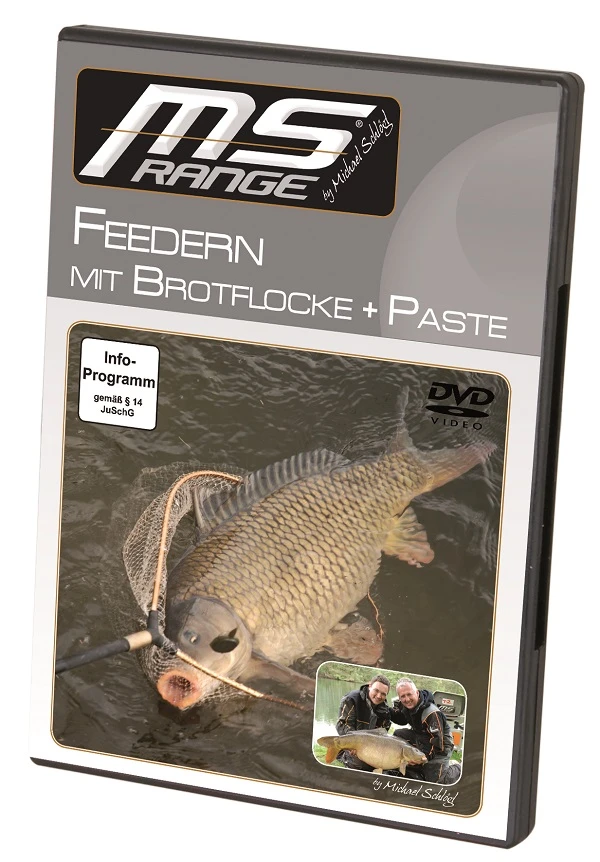 MS Range DVD Feedern Mit Brotflocke & Paste 1 MS Range DVD Feedern Mit Brotflocke & Paste