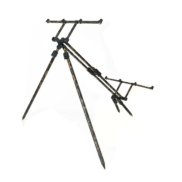 Fox Horizon Duo Camo 4 Rod Pod Incl. 2 X 36" Long Legs 4 Fox Horizon Duo Camo 4 Rod Pod Incl. 2 X 36" Long Legs - Afbeelding 4