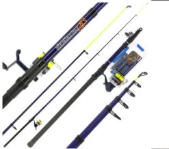 Angling Pursuits Telescopic Beachcaster Combo 3,60m (50-150g) -FIS Hengels Winkel f489b5e96dfb268f